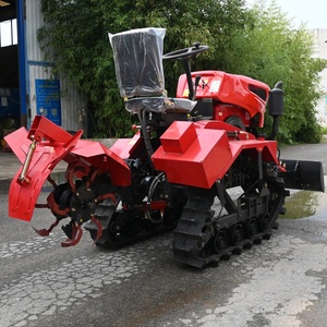Tracteurs à chenilles et tracteurs à pied pour l'agriculture Mini système complet à commande manuelle Option respectueuse de l'environnement pour le champ - Product Image 5