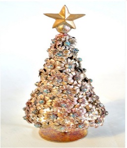 ต้นคริสต์มาสโลหะทำด้วยมือคุณภาพสูงสไตล์ที่กำลังมาแรงจากโรงงานสั่งทำรูปทรงขายดี - Product Image 5