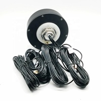 Antena ZKT para Exteriores 5 en 1, Montaje Permanente, GNSS 5G/4G 2xMIMO, Wi-Fi, 120x43mm, 50 Ohm, Clasificación IP67, Conector Macho, Ganancia de 2.5 Dbi