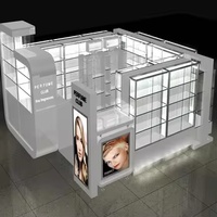 Idées de design de kiosque populaire pour parfums d'ongles en centre commercial