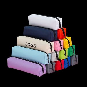 Estuche para Lápices de Gran Capacidad con Logotipo Personalizado, Bolsa de Color Sólido para Niñas, Hermosa y Práctica para la Escuela - Product Image 1