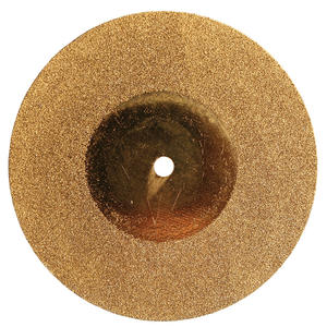 Discos de pulido dental, 5 unidades, mini hojas de sierra de fibra de carburo doradas sin perforación para pulir y cortar - Product Image 2