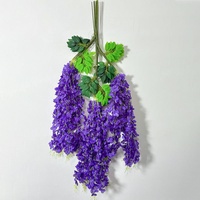 Guirlandes de glycine artificielle pour la décoration de lieux de mariage : Bouquets de fleurs de glycine artificielles