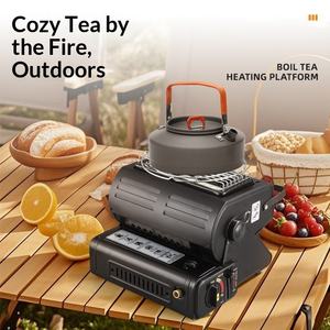 Poêle chauffante portable pour la pêche sur glace, le camping, la tente, le pique-nique, <span class=keywords><strong>chauffage</strong></span> rapide en hiver - Product Image 5