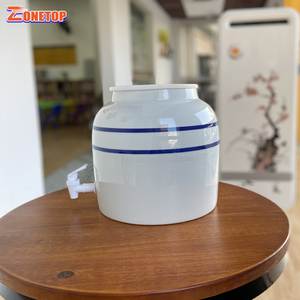 Thân Thiện Với Môi Bảng Top Trang Trí 19 Ltr 20 L 5 Gallon Nước Gốm Dispenser <span class=keywords><strong>Crock</strong></span> Với Vòi Nước Cho 5 Gallon Chai Nước - Product Image 3