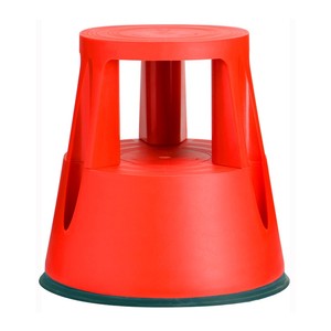 TWINCO Plastic 2 Step <strong>Stool</strong> <strong>with</strong> <strong>Wheels</strong> - Product Image 4