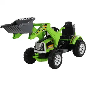 2020 Anak-anak Listrik Naik Traktor Baby Ride On Mobil Mainan Anak Listrik Traktor Pertanian Bayi Mobil