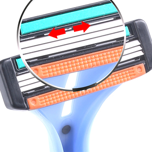 Maquinas De Afeitar Dao Cạo Khách Sạn Thiết Kế Mới Dao Cạo Ba Lưỡi Bằng Nhựa An Toàn Dùng Một Lần Cho Nam - Product Image 6