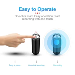 Chuyên Nghiệp Mini Kỹ Thuật Số Ghi Âm Mp3 Máy Nghe Nhạc S1 Kim Loại Xây Dựng <span class=keywords><strong>HD</strong></span> Giảm Tiếng Ồn Thời Trang Điều Khiển Bằng Giọng Nói Ghi Âm Bút - Product Image 6