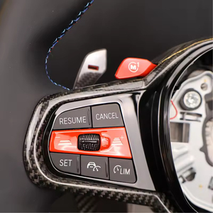 Volant de voiture sport en fibre de carbone pour BMW CS G F80 F10 F20 F30 F31 F32 M3 E90, mise à niveau du modèle ancien vers le nouveau modèle LED - Product Image 4