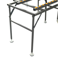 Scie à table coulissante pliable machine à bois