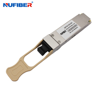 Transceptor Óptico Multimodo MPO de 100G QSFP28 SR4 100m 850nm Compatible con Cisco, Precio al por Mayor para Switch Ethernet