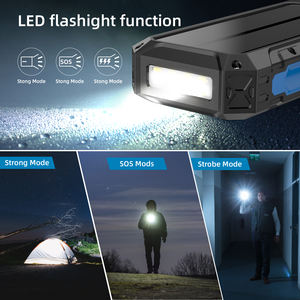 Banque d'alimentation <span class=keywords><strong>solaire</strong></span> portable 30000mah PD18W avec charge sans fil rapide et 3 câbles intégrés <span class=keywords><strong>Batterie</strong></span> Li-polymère - Product Image 5