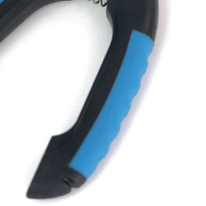 Customizable 12.2*4.5cm Stainless Steel & Rubber Pet <b>Scissors</b> Grooming Tools Model YM4605 for <b>Dog</b> & Cat Hair Trimming Cleaning - Product Image 2