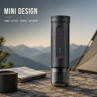 Machine à café expresso automatique portable 2-en-1 à capsules et café moulu 14g, 20 bars, mini, de voyage, électrique, USB, sur batterie, à un bouton