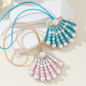 Pendentif Coquillage Rose Extravagant Modèle Seiko Bijoux Design Raffiné Bohème pour Fiançailles, Pendentif Bouteille d'Eau Naturelle - Product Image 1