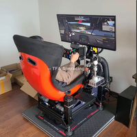 Volants et pédales de jeu de course 4 et 6 axes, simulateur de conduite dynamique G-Force, cockpit de simulation de course avec mouvement, en promotion