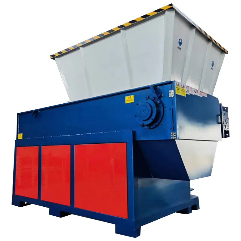 Single Shaft Plastic Recycling Shredder Machine Plastic Film Woven Bag Shredder Single Shaft Shredder