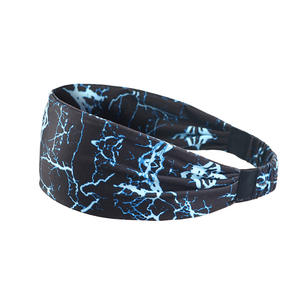 迷彩柄 薄型 滑り止め 通気性 ナイロン 速乾 UVカット カスタムロゴ入り スポーツヘッドバンド メンズ用 - Product Image 5