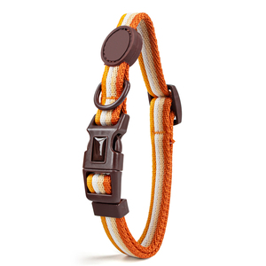 Collar de perro de correa de nailon duradero de estilo urbano, collares básicos suaves para mascotas, collares ajustables elegantes para perros con seguridad de liberación rápida - Product Image 2