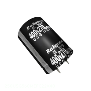 Condensateur SNAP TH à trou traversant 560 uF 250V 20% 250V, référence 250USG560MEFC22X40, en aluminium, de la part du distributeur agréé - Product Image 1