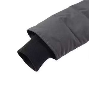 Parka en duvet de haute qualité, luxe, qualité supérieure, pour homme, avec capuche en fourrure de loup, parka canadienne pour homme pour l'hiver, avec sac anti-poussière - Product Image 4