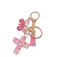 Pendentif porte-clés souvenir de Noël en acrylique pour sac à dos féminin et accessoire quotidien – Idée cadeau