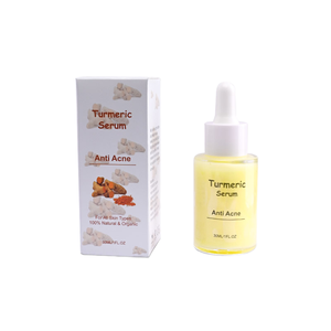 Suero de Tratamiento para el Acné con Cúrcuma de 30 ml, Control de Grasa Natural y Orgánico, Antiinflamatorio, Eliminación de Manchas Oscuras, Esencia Facial - Product Image 1