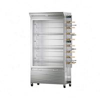 Four à rôtir électrique professionnel grande capacité pour poulet, barbecue, rôtissoire, hauteur réglable, économie d'énergie, usage commercial
