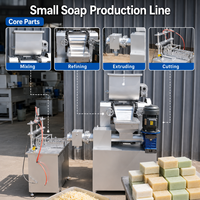 Machine d'extrusion de savon à petite échelle DDCT-100, conception compacte pour les tests d'échantillons, formes de savon personnalisables