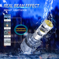 NOUVEAU Mini projecteur LED H4 80W A80 avec driver intelligent, phare LED haute puissance H4, universel pour voiture et moto