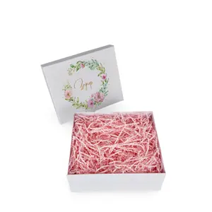 Personalized <b>Empty</b> <b>Gift</b> <b>Box</b> with Eyelashes and Trim for Personalized <b>Gift</b> Set - Product Image 1