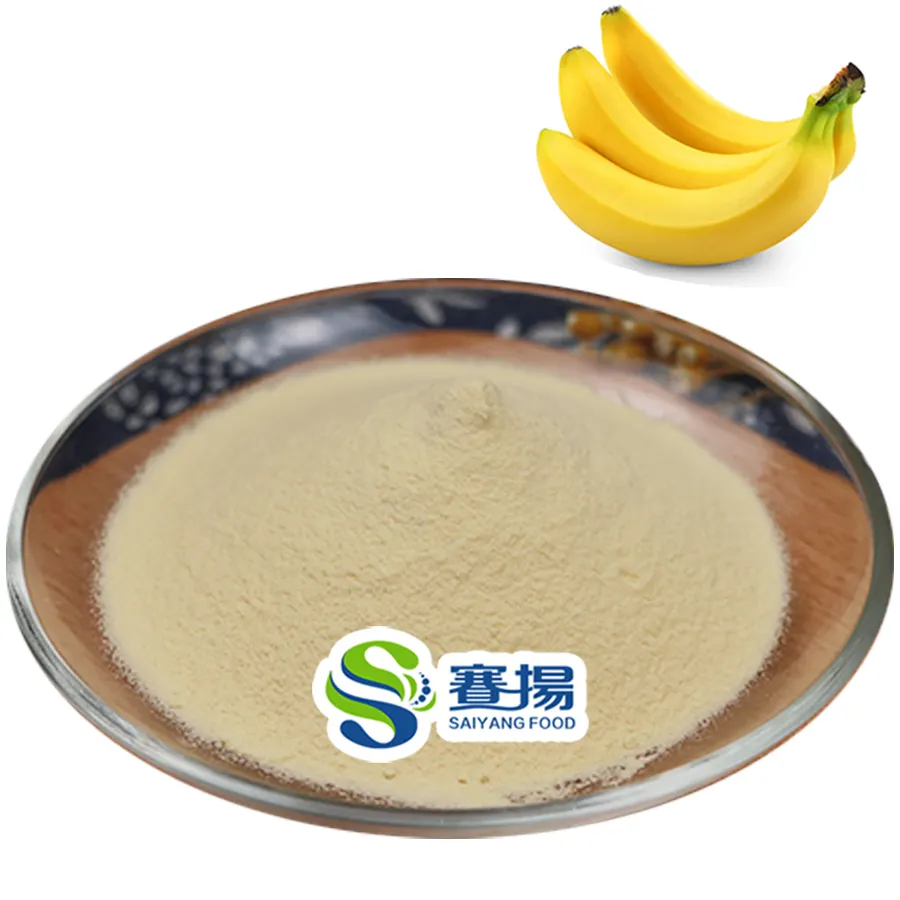 100% Natural Water Solubility Instant Dried Banana Powder Banana Flavor Drink Powder Banana Fruit Juice Powder