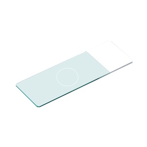 Portaobjetos de laboratorio serie LBC, personalizados con área de cultivo celular, de vidrio para adhesión, para pruebas de citología Thinprep. - Product Image 3