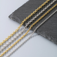Collier unisexe polyvalent en acier inoxydable plaqué or, sans pendentif, longue chaîne argentée, forme papillon, bouddhisme, voyage