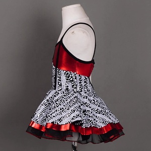 Robe de danse <span class=keywords><strong>jazz</strong></span> latine pour femmes Robe de danse adulte dos nu Costume de danse de salle de bal Tango Costume de danse de scène - Product Image 2