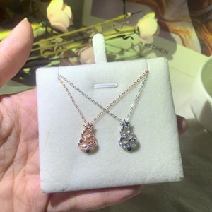 Christmas <b>Tree</b> Necklace Women S925 Sterling Silver Niche <b>Light</b> Luxury Senior Sense of Fall and Winter Jewelry Holiday Gift - Product Image 2