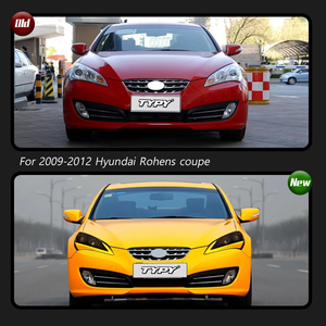 Luces LED de circulación diurna con intermitentes luminosos de 12V, nuevas para conversión de faros delanteros de Genesis Coupe 2009-2013 - Product Image 3