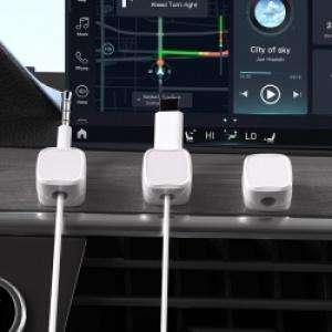 Organisateur de câbles magnétique, clip de bureau auto-adhésif, support de câbles de charge et de données en plastique pour le bureau et la maison, fabriqué en Chine - Product Image 6