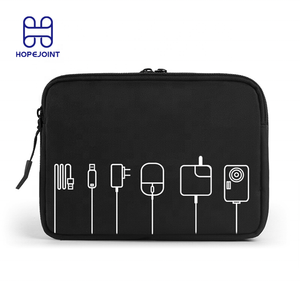 Waterproof Polyester Electronic Accessories Organizer Travel Gadget Electronics Cable Storage Bag Digital Accept OEM ODM for Set
