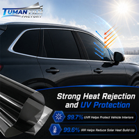 Película para Ventanas de Automóviles Tuman Nano Cerámica de Carburo de Titanio, Químicamente Estable, con Rechazo de Calor y Protección Ultravioleta