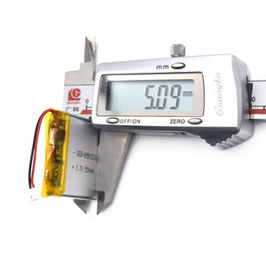 구리 탭을 가진 콜럼cb 증명서 주문을 받아서 만들어진 503236 재충전용 리튬 중합체 건전지 3.7V Lipo 건전지 - Product Image 5