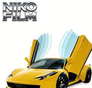 Film de protection pour vitres de voiture en céramique nano auto-réparatrice de haute qualité, anti-rayures, anti-UV, conforme à la norme VLT, pour une conduite sécurisée, fabriqué aux États-Unis - Product Image 1