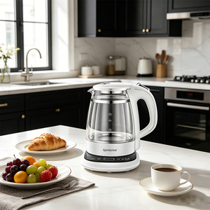 <b>Temperature</b> <b>Control</b> Boil-Dry Automatic Switch Household Glass Cordless <b>Kettle</b> Wholesale Glass <b>Kettles</b> - Product Image 3