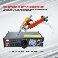 Kit d'assemblage manuel de valve rétractable BZY, machine de distribution pneumatique haute pression pour encre adhésive UV silicone 10 kW 220V 0.3kg