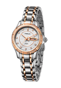 1Customized Luxury Stainless Steel Miyota <b>Automatic</b> Mechanical Water Resistant Chronograph Men's <b>Watch</b> Pointer Dial 20mm Band - Product Image 1