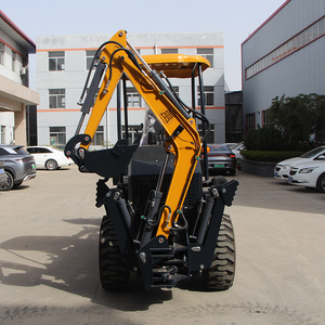Pabrik penjualan langsung merek Top pemuat roda multi-fungsi konstruksi bekerja <span class=keywords><strong>Backhoe</strong></span> lampiran diskon besar Motor PLC gigi inti - Product Image 5