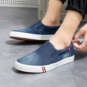 Diseñador de moda Casual Lofer zapatos para hombres famoso blanco <span class=keywords><strong>sin</strong></span> encaje zapatillas transpirables para hombres zapatos de lona de gran tamaño hombres - Product Image 5
