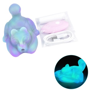 Vibrador Luminoso de Silicona Color Loto YOCY, Estimulador Externo para Masturbación, Juguetes Sexuales para Mujeres - Product Image 1