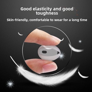 Silikon anti-sonbahar kaymaz anti-kayıp Apple Huawei Iphone11 için kanatsız kulak kapakları kablolu kulak kulakiçi kulak koruyucu kollu - Product Image 3